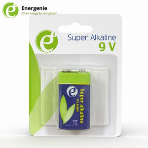 ENERGENIE ALKALINE 9V 6LR61 BATTERY RETAIL PACK