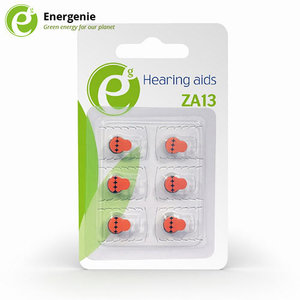 ENERGENIE BUTTON CELL ZA13 6-PACK