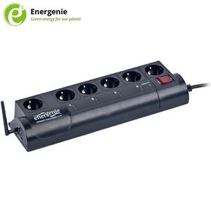ENERGENIE PROGRAMMABLE SURGE PROTECTOR WITH WLAN INTERFACE 4 SOCKET