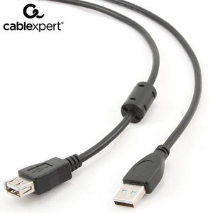 CABLEXPERT USB EXTENSION CABLE 1,8m