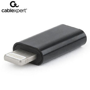 CABLEXPERT USB TYPE C ADAPTER (CF/8PIN M) BLACK