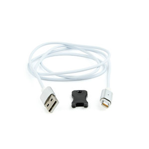 CABLEXPERT 3-in-1 MAGNETIC CABLE LIGHTNING - TYPE-C - MICRO USB 1M RETAIL PACK SILVER
