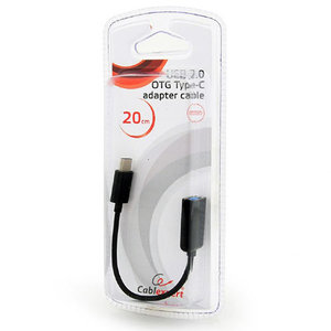 CABLEXPERT USB2.0 OTG TYPE-C ADAPTER CABLE (CM/AF) BLISTER