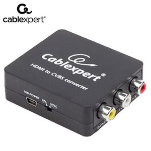 CABLEXPERT HDMI TO CVBS CONVERTER (+STEREO AUDIO)