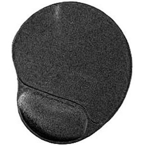 GEMBIRD GEL MOUSE PAD WITH WRIST REST BLACK