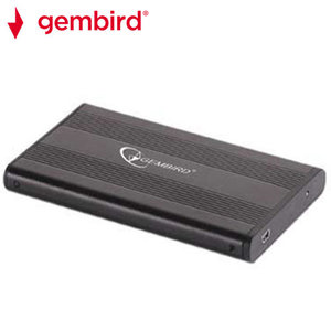 GEMBIRD EXTRENAL USB 2 ENCLOSURE FOR 2,5' SATA HDDs MINI-USB 5pin CONNECTOR