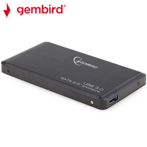 GEMBIRD USB 3.0 2.5'' ENCLOSURE BLACK