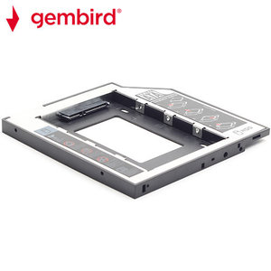 GEMBIRD SLIM MOUNTING FRAME FOR 2,5' DRIVE TO 5,25' BAY FOR DRIVE UP TO 12MM