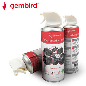 GEMBIRDCOMPRESSED AIR DUSTER FLAMMABLE 400ML