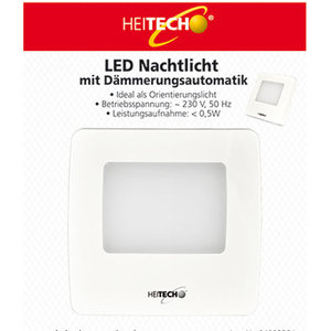 HEITECH LED NIGHT LIGHT WITH TWILIGHT AUTOMATIC