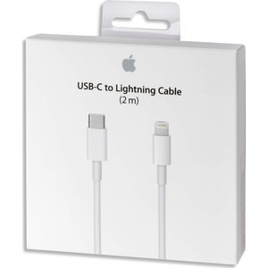 APPLE LIGHTNING TO USB-C CABLE 2M MKQ42ZM/A RETAIL PACK