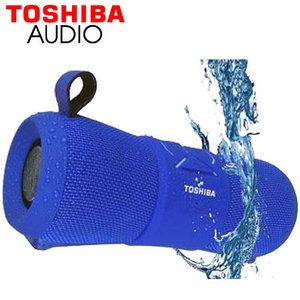 TOSHIBA AUDIO BLUETOOTH PORTABLE SPEAKER BLUE