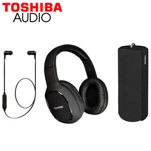TOSHIBA AUDIO WIRELESS 3 IN 1 COMBO PACK BLACK