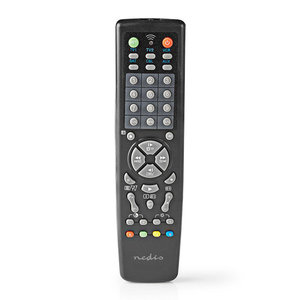 NEDIS TVRC2200BK Universal Remote Control Preprogrammed Control 10 Devices