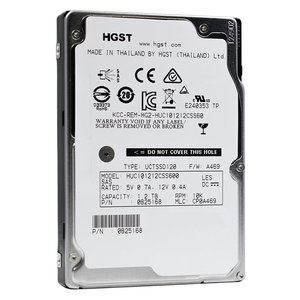 HGST used SAS HDD HUC101212CSS600, 1.2TB, 10K RPM, 6Gb/s, 2.5