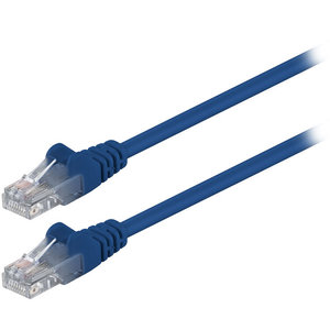 68355 CAT 5e patch cable, U/UTP, 2.00m blue