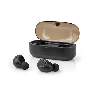 NEDIS HPBT5052BK Fully Wireless Bluetooth Earphones 5 Hours Playtime Voice Contr