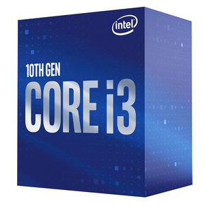 INTEL CPU Core i3-10100, Quad Core, 3.6GHz, 6MB Cache, LGA1200