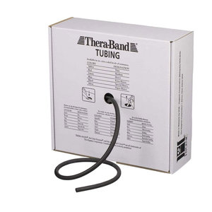 Thera-Band  Σωληνωτό Λάστιχο Αντίστασης σε επαγγελματική συσκευασία των 7.5m  Μαύρο / Special Heavy  .51060 Theraband