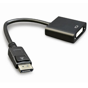 CABLEXPERT DISPLAYPORT TO DVI ADAPTER WITH CABLE BLACK