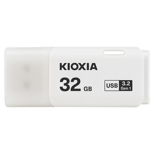 KIOXIA USB 3.2 FLASH STICK 32GB HAYABUSA WHITE U301