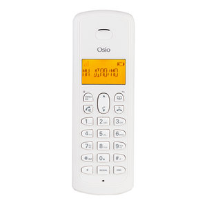 Osio OSD-8910W Λευκό (Ελληνικό Μενού) Ασύρματο τηλέφωνο με ανοιχτή ακρόαση και 50 μνήμες τηλεφωνικού καταλόγου