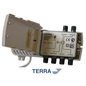 TERRA AS038 Apartment amplifier 4 εξόδων