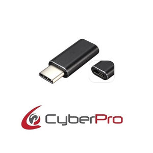 CYBERPRO CP-CMCU Adapter USB type C male - micro USB female