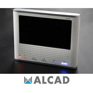 ALCAD MVC-130 Λευκή οθόνη εγχρώμη hand-free για σύστημα 2 καλωδιών με αυτόματη λήψη φωτογραφίας στις αναπάντήτες κλήσεις