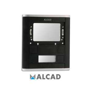 ALCAD PPD-52101 Πρόσοψη μπουτονιέρας με 1 διπλό μπουτόν και θέση για 1 μονάδα