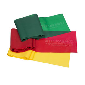 THERABAND PROFESSIONAL NON-LATEX RESISTANCE BANDS, ΣΕΤ ΑΡΧΑΡΙΟΙ11883 Theraband