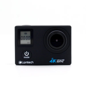 LAMTECH 4K ACTION CAMERA DUO WITH Wi-Fi & 2.4G REMOTE CONTROL