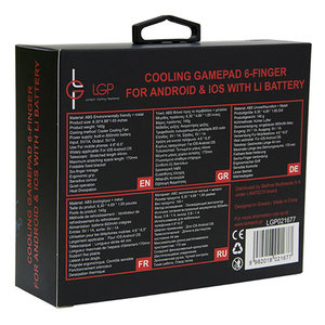LAMTECH COOLING GAMEPAD 6-FINGER PUBG FOR ANDROID & IOS WITH Li BATTERY