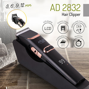 ADLER HAIR CLIPPER WITH LCD SCREEN