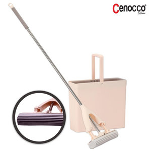 Cenocco Σύστημα Καθαρισμού – Σετ Αυτοκαθαριζόμενη Σφουγγαρίστρα με Κουβά CC-9092
