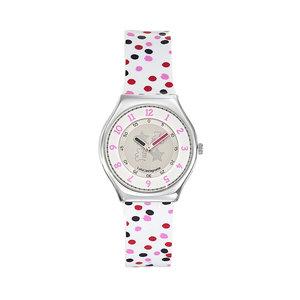 Παιδικό Ρολόι Lulu Castagnette Ministar Fashion Λευκό 38708