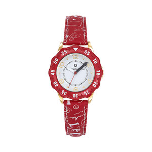 Παιδικό Ρολόι Lulu Castagnette Petale Κόκκινο 38867