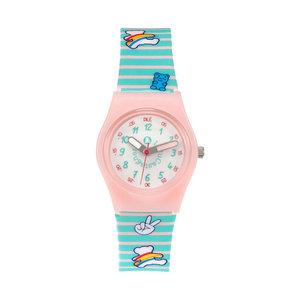 Παιδικό Ρολόι Lulu Castagnette Rainbow Tiffany Blue/Pink G38010