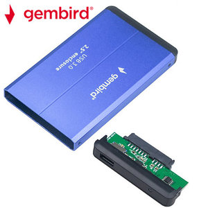 GEMBIRD USB 3.0 2.5'' ENCLOSURE BLUE