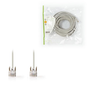 NEDIS CCGP85100GY100 Cat 5e UTP Network Cable RJ45 Male - RJ45 Male 10 m Grey
