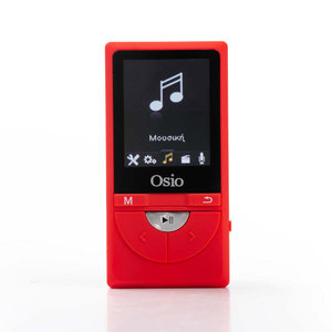 Osio SRM-9380R MP3 video player με audio in και micro SD – 8 GB