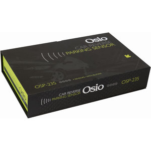 Osio OSP-235 Λευκό Αισθητήρες παρκαρίσματος με 4 αισθητήρες 18 mm και buzzer