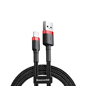 Baseus CALKLF-C19 Usb Cable Cafule Lightning 1,5A 2 meter black and red
