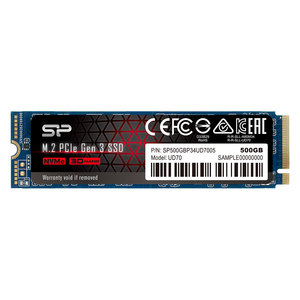 SILICON POWER SSD PCIe Gen3x4 M.2 2280 UD70, 500GB, 3.400-3.000MB/s