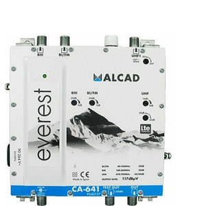 ALCAD CA-641 Multiband amplifier, uhf-biii-bi/fm lte800 everest EVEREST