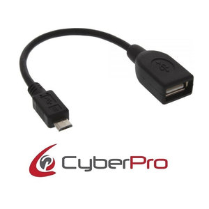 CYBERPRO CP-OTG1 Adapter OTG micro USB male - USB-A female