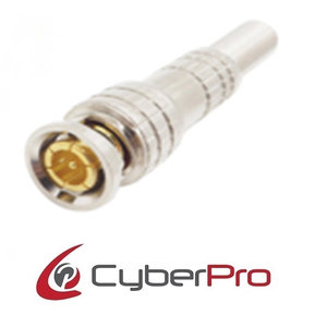 CyberPro BNC CCTV gold tip