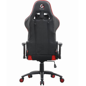 GEMBIRD GAMING CHAIR LEATHER BLACK/RED