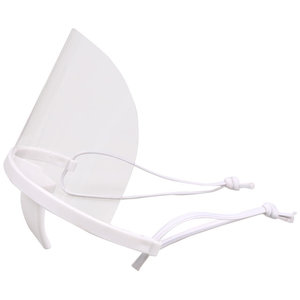 WHITE PLASTIC MULTI-PURPOSE FACE MASK  (hot weekends)