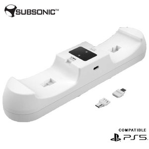 SUBSONIC PS5 CHARGING STATION DUAL DROP CHARGE H2H